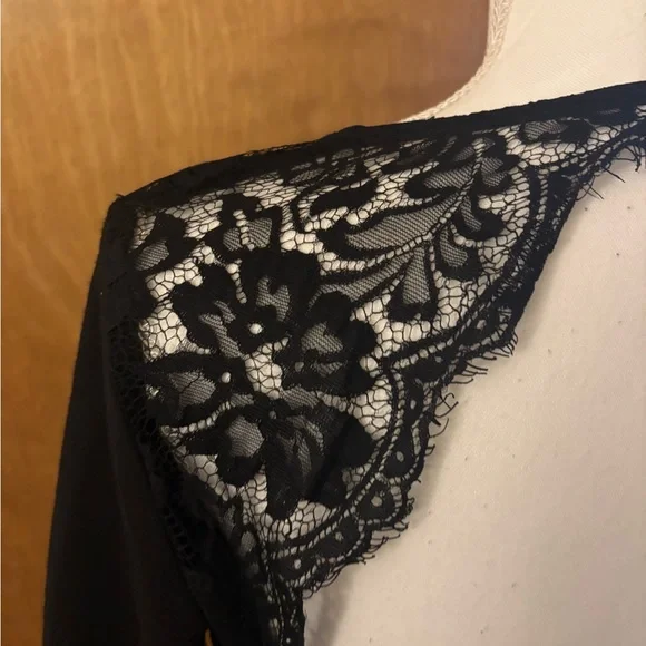 Lulu's Black Backless Lace Dress - Picture 8 of 12